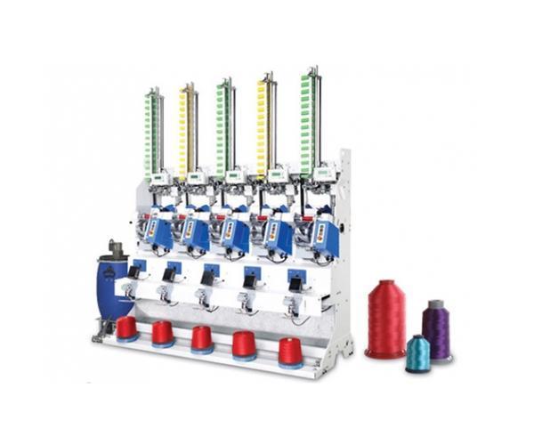 Automatic Sewing Thread Cross Cone Winder (4 Spindles) (for cone - s.p.  yarn), Automatic Sewing Thread Cross Cone Winder (4 Spindles) - Taining  Machine Industries Co., Ltd.